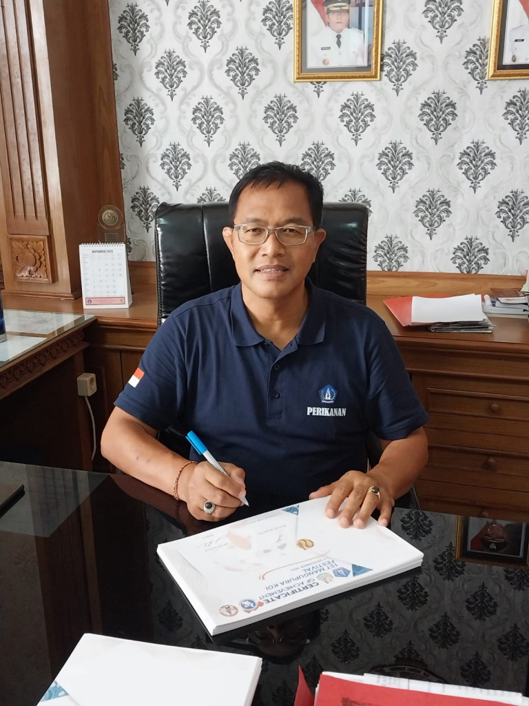 Dinas Perikanan Badung Gelar Mangupura Koi Festival